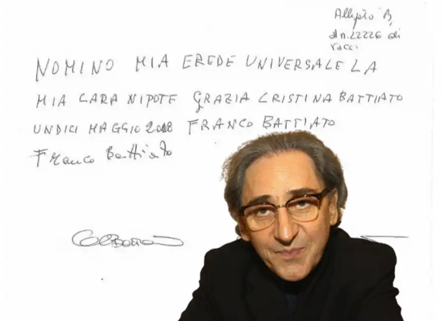 testamento franco battiato