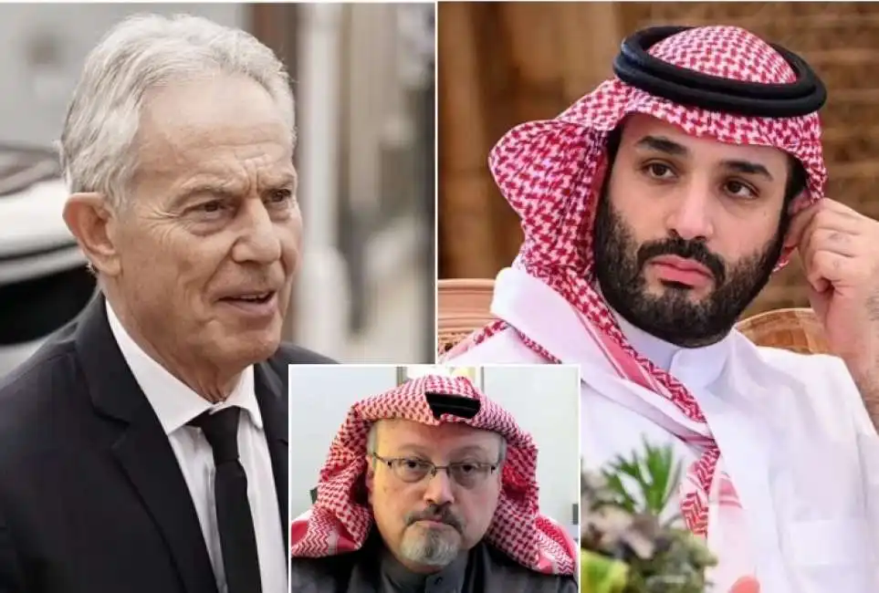 tony blair jamal khashoggi arabia saudita mohamad bin salman