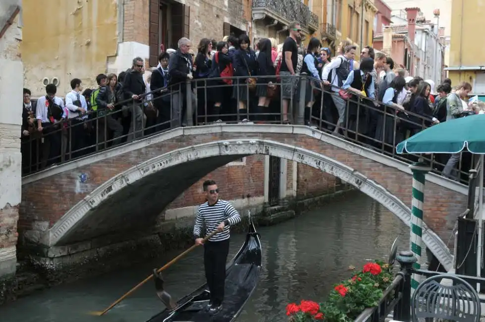 turisti a venezia