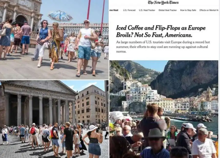 turisti americani italia europa new york times