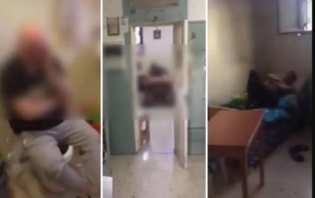 video girato nel carcere di avellino smartphone 