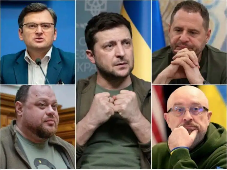 zelensky kuleba andriy yermak reznikov stefanchuk