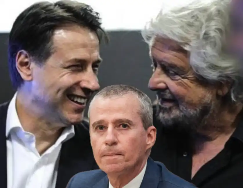 beppe grillo giuseppe conte alfonso colucci 