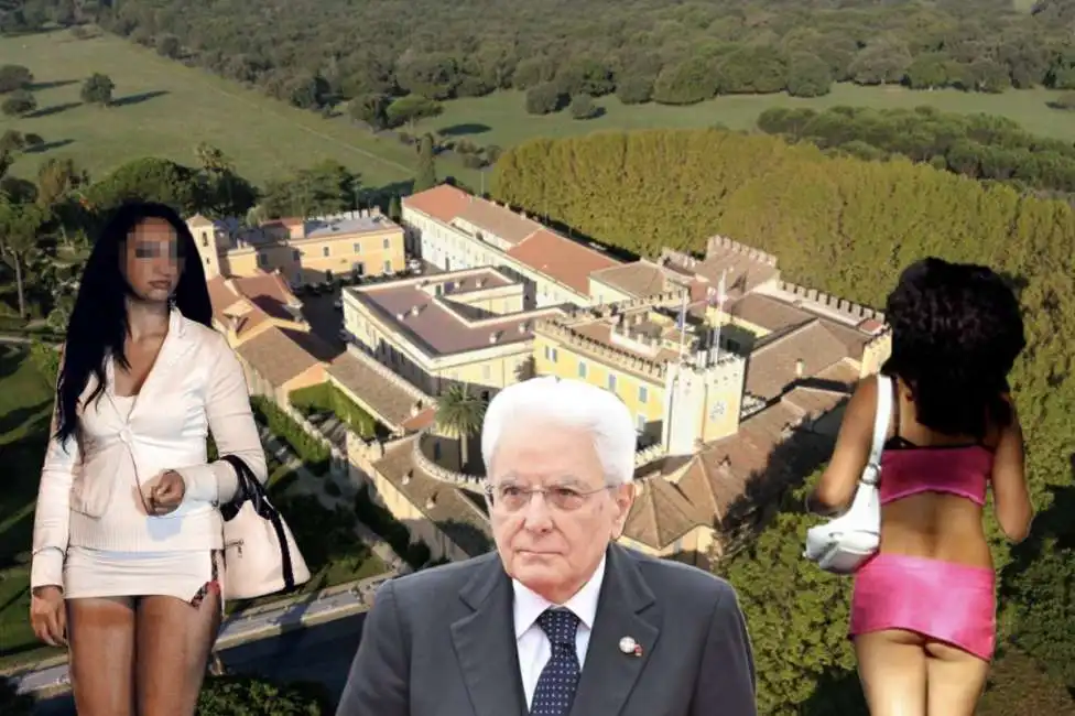 castel porziano sergio mattarella prostitute