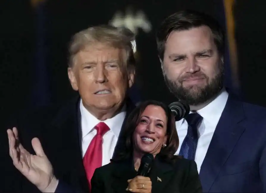 donald trump jd vance kamala harris