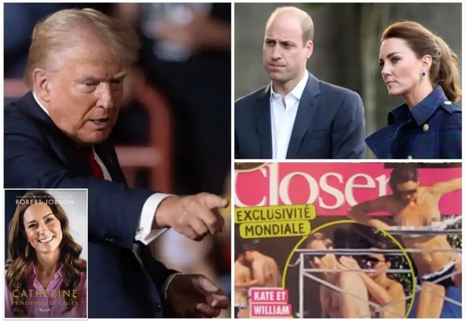 donald trump kate middleton principe william 