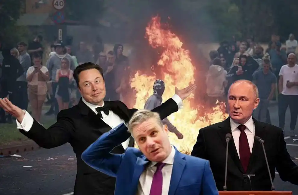 elon musk keir starmer vladimir putin