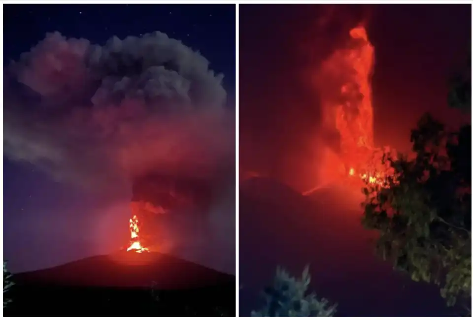 eruzione etna di ferragosto