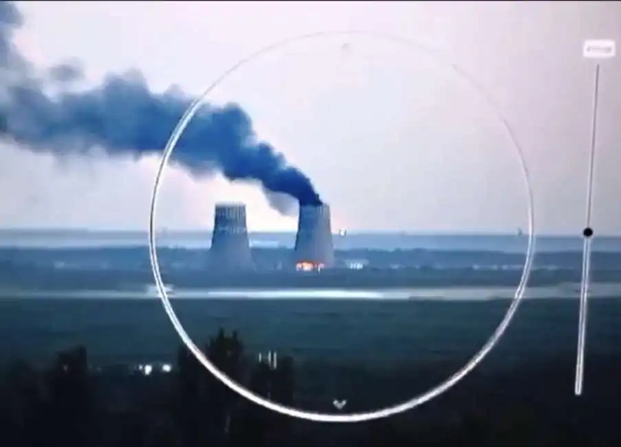 incendio alla centrale nucleare di zaporizhzhia - 1