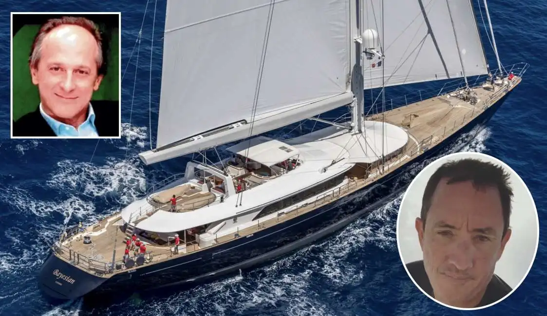 james cutfield franco romani bayesian yacht 