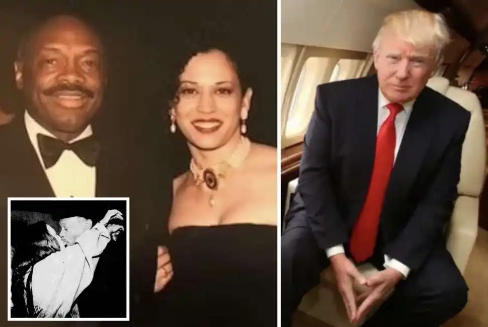 kamala harris donald trump willie brown