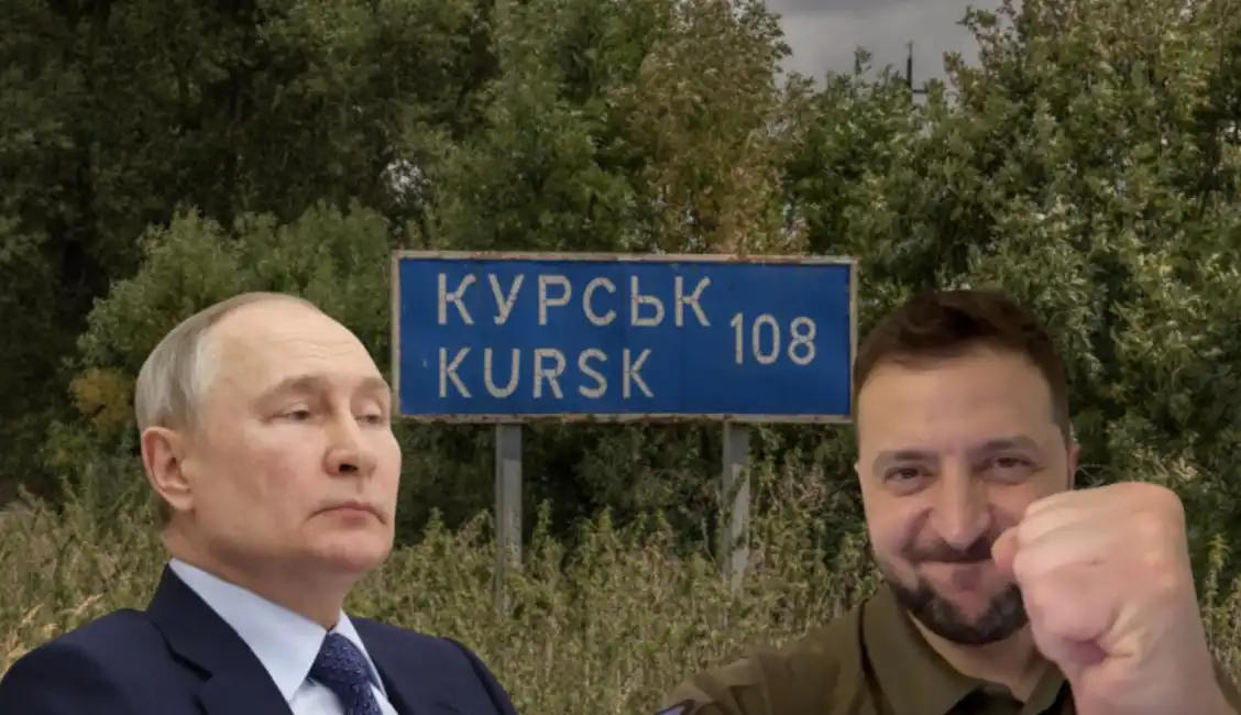 kursk vladimir putin volodymyr zelensky