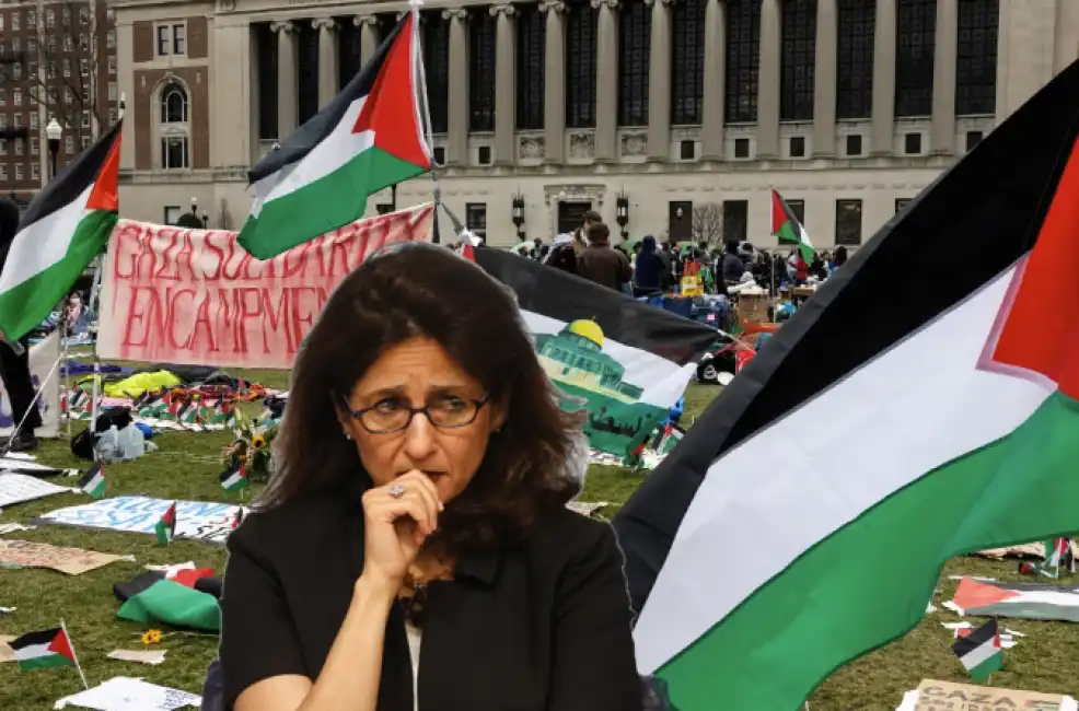 minouche shafik columbia university new york gaza 