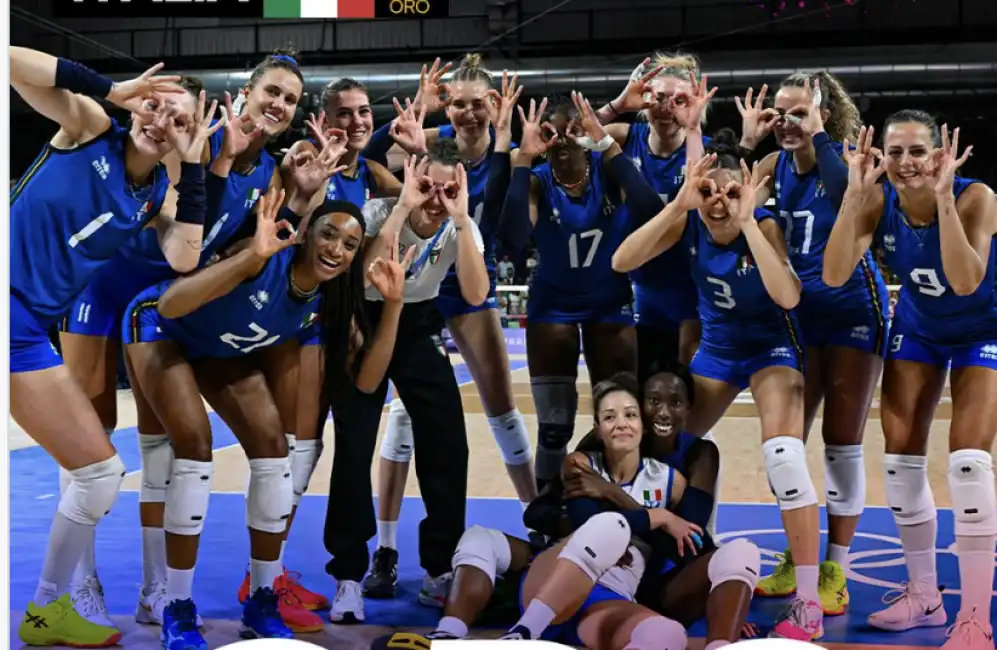 nazionale di volley femminile italvolley