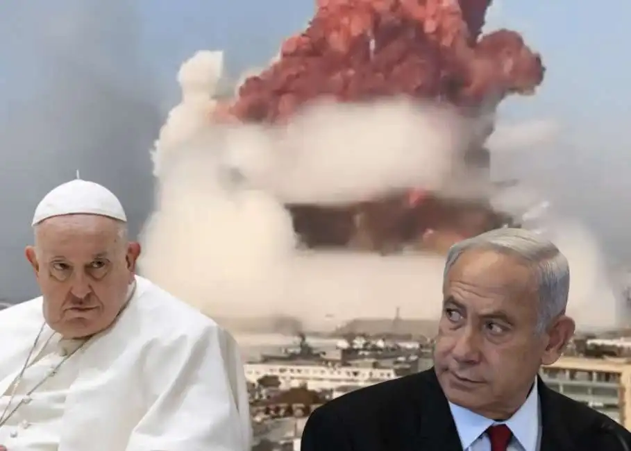 papa francesco bergoglio netanyahu 