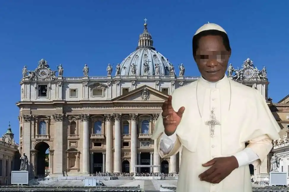 papa nero san pietro 