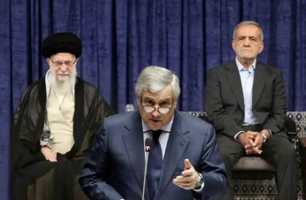 pezeshkian khamenei tajani