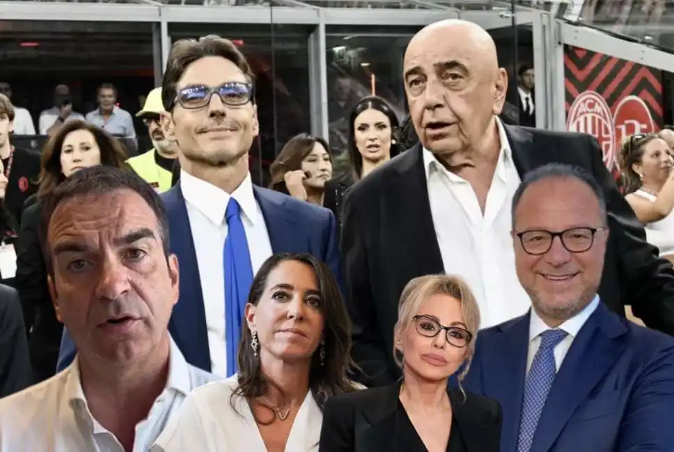 roberto occhiuto licia ronzulli giorgio mule adriano galliani pier silvio berlusconi marina 