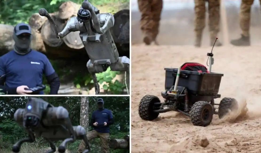 robot cani ucraina