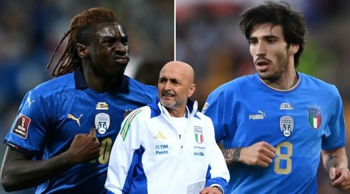 sandro tonali luciano spalletti moise kean 