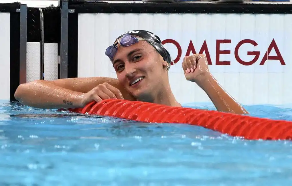 simona quadarella - finale degli 800 sl - parigi 2024 