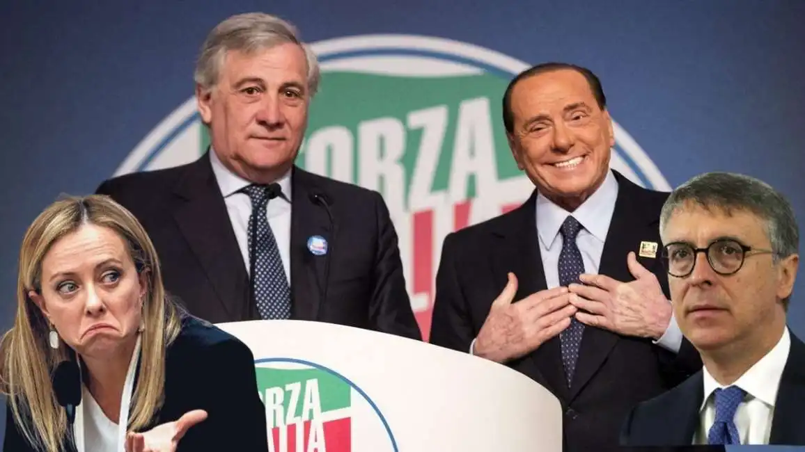 tajani silvio berlusconi giorgia meloni raffaele cantone