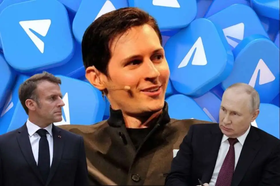 telegram pavel durov emmanuel macron vladimir putin