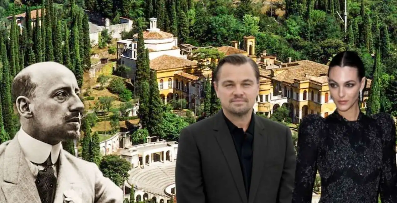 vittoriale degli italiani leonardo di caprio vittoria ceretti 