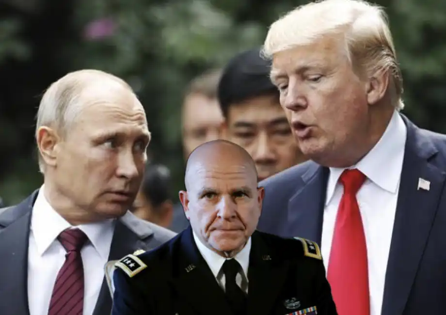 vladimir putin h.r. mcmaster donald trump