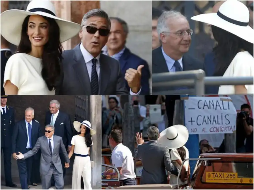 clooney veltroni venezia amal alamuddin