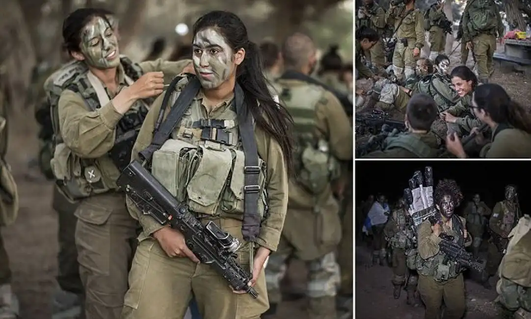 donne in guerra israele