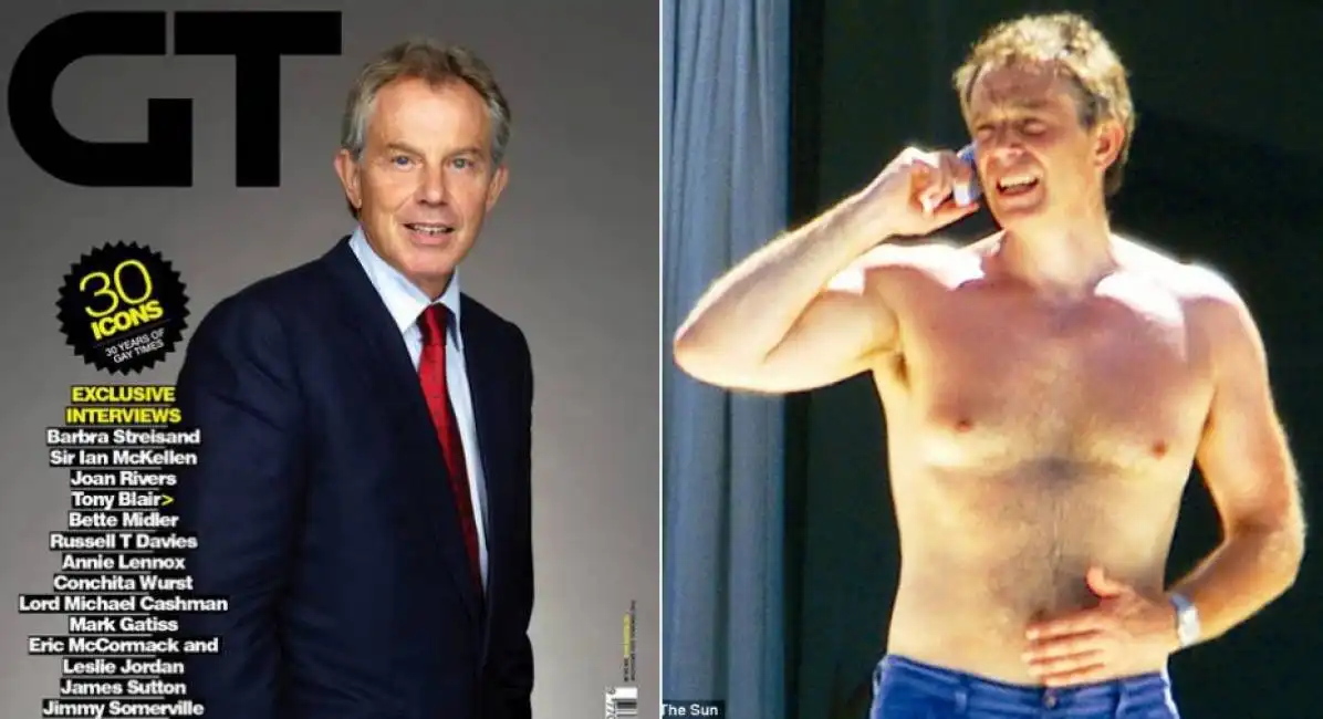 tony blair gay times