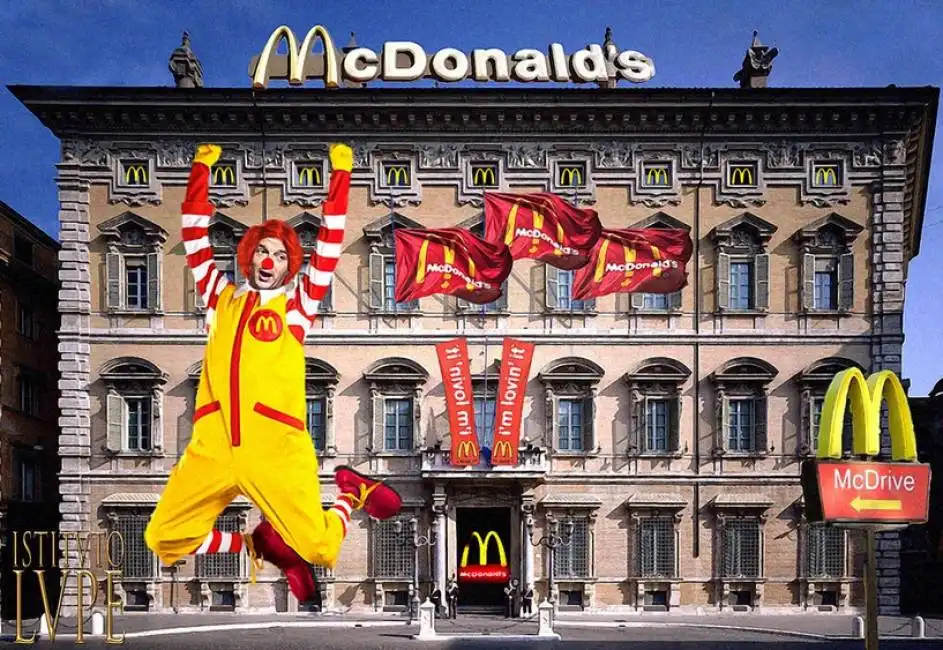 senato renzi mcdonald palazzo madama