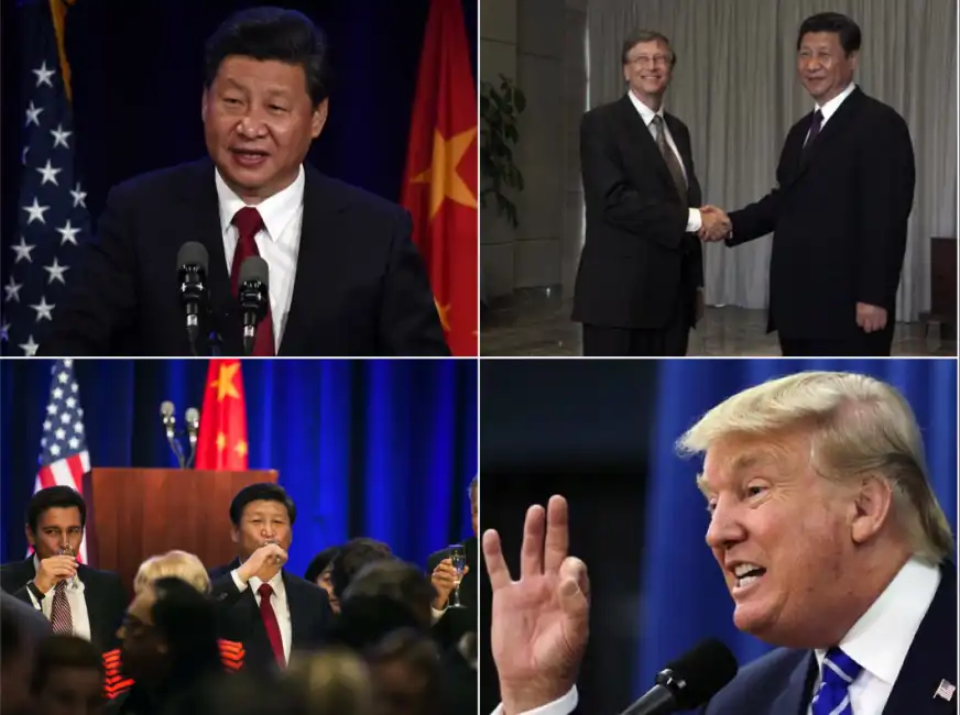 xi jinping cina usa trump