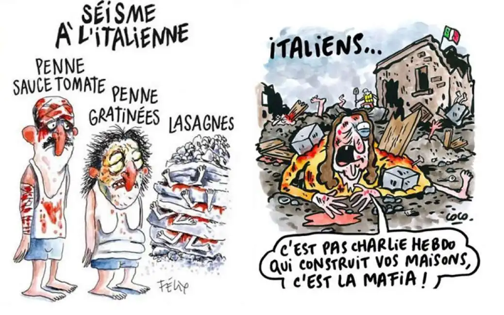 charlie hebdo terremoto