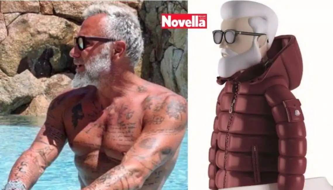 gianluca vacchi e mr moncler