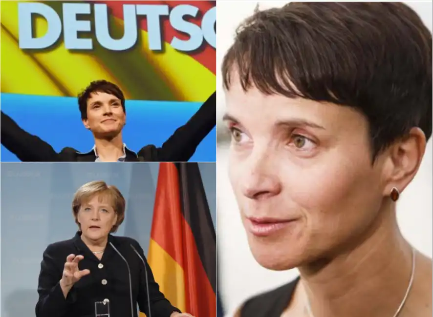 merkel frauke petry