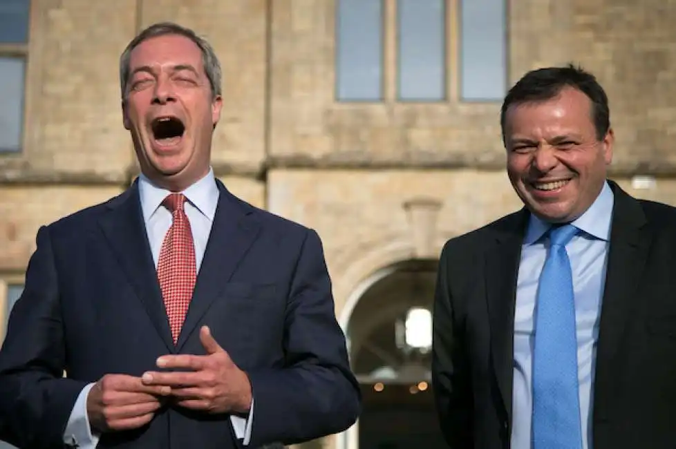 nigel farage e arron banks