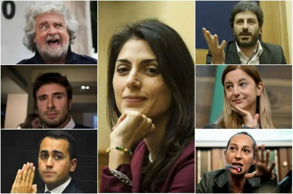 raggi grillo di maio di battista fico taverna lombardi