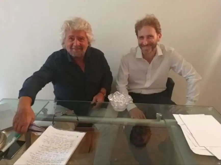 beppe grillo e davide casaleggio