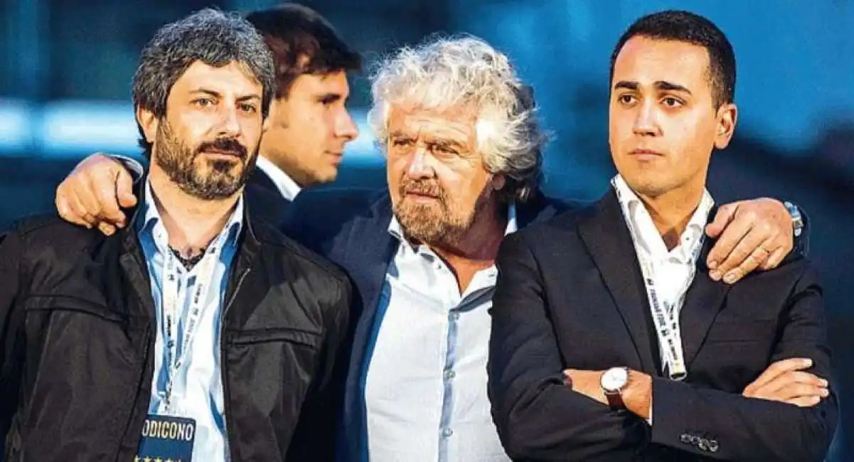 beppe grillo roberto fico luigi di maio