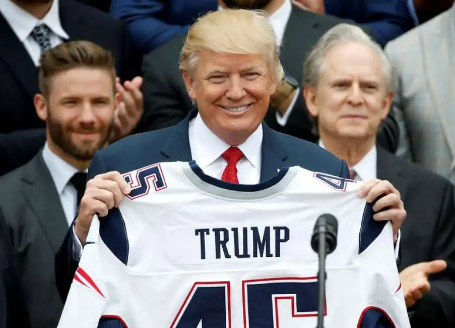 donald trump football