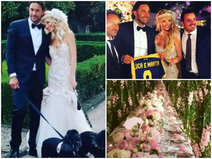 luca toni matrimonio