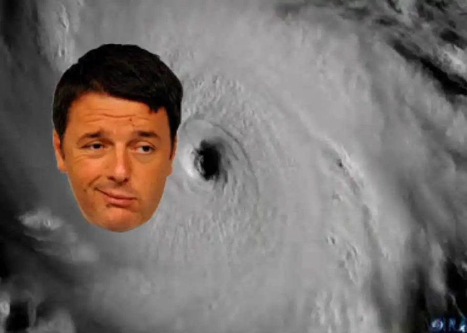 renzi ciclone irma