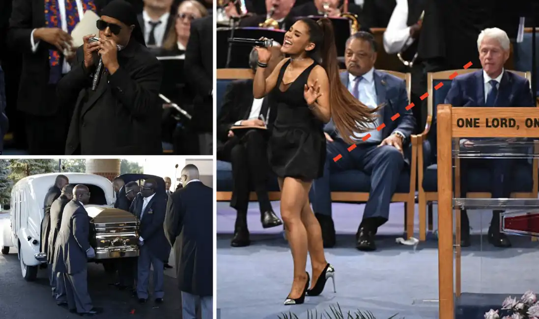 bill clinton funerali aretha franklin