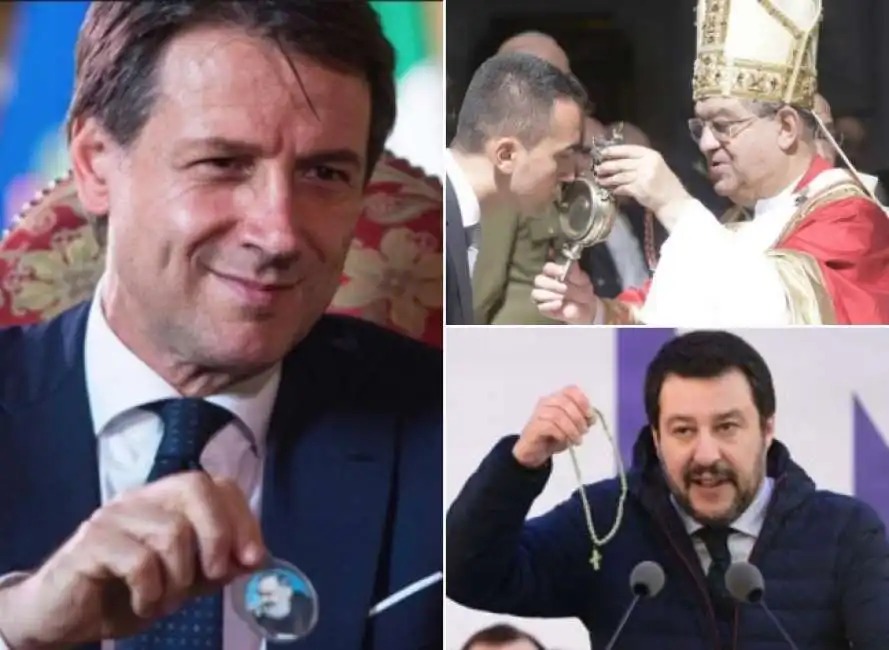 conte di maio salvini religione cattolica