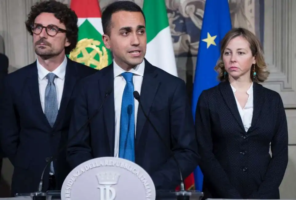 di maio toninelli grillo