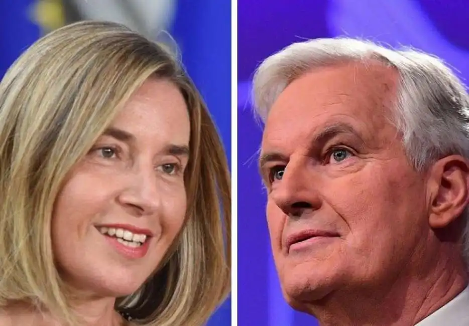 federica mogherini michel barnier