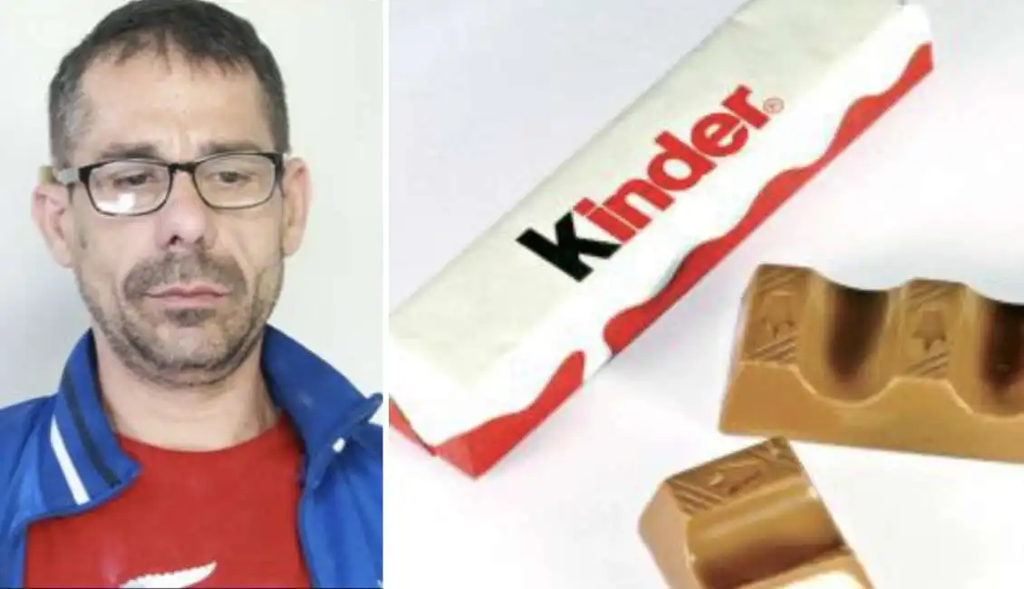 kinder ladro merendine