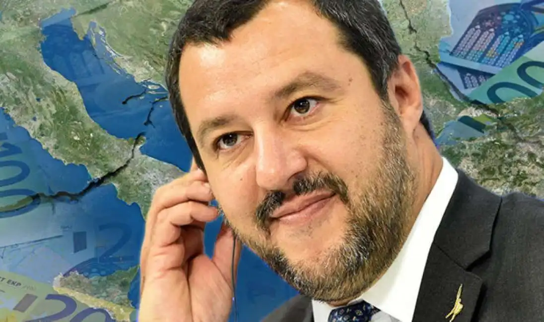 salvini italia euro 